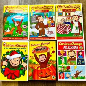 Bundle of 6 Kids DVDs